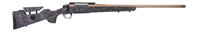 CVA Cascade Long Range Hunter 6mm Creedmoor 24" 4+1 Bolt Action Rifle - Smoked Bronze Cerakote