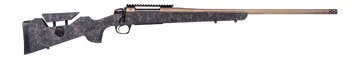 CVA Cascade Long Range Hunter 6mm Creedmoor 24" 4+1 Bolt Action Rifle - Smoked Bronze Cerakote