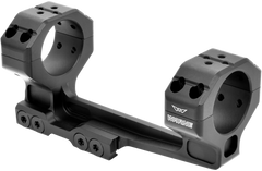 Warne 7818M Precision Cantilever Mount 30mm 0 MOA Black Anodized Scope Mount/Ring Combo