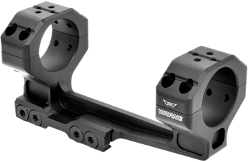 Warne 7818M Precision Cantilever Mount 30mm 0 MOA Black Anodized Scope Mount/Ring Combo