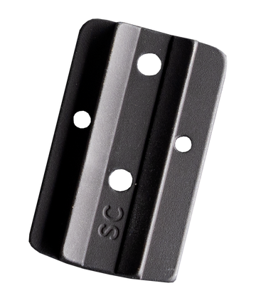 CVA AC1764 Delta Point Red Dot Mount Plate - Fits Scout/Muzzleloader - Black