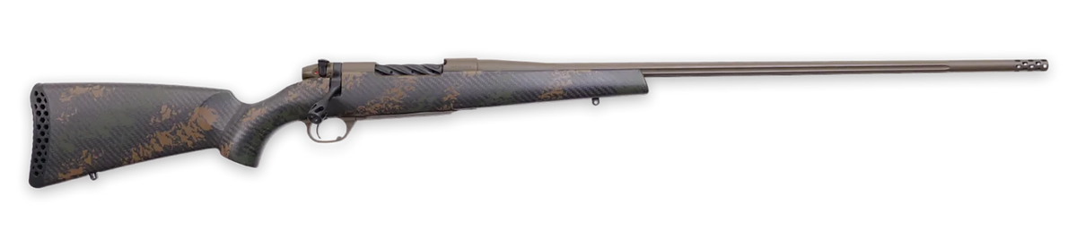 Weatherby Mark V Backcountry 2.0 300 PRC 28" 3+1 Bolt Action Rifle - Patriot Brown Cerakote