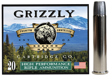 Grizzly Ammo GC45/70+P4 45-70 Government +P 405gr Bonded Flat Point - Box or Case