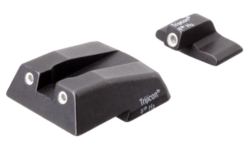 Trijicon 600282 Bright & Tough Night Sights - 3-Dot Tritium Green/White Outline - H&K .45C/P30/VP9