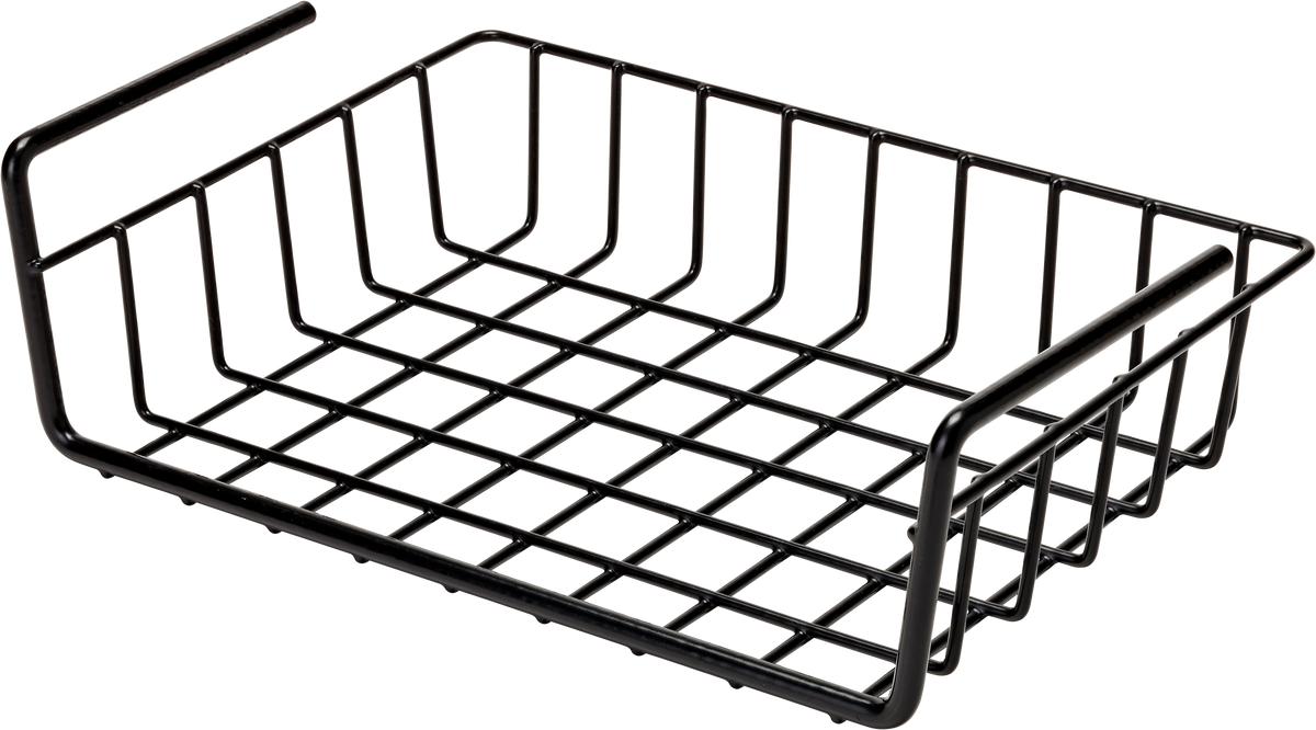 SnapSafe 76012 Hanging Shelf 12" x 9" x 2.50" Black Steel