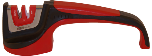 Accusharp 052C Asian-Style Sharpener Fine Diamond/Ceramic Red