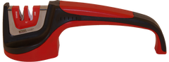 Accusharp 052C Asian-Style Sharpener Fine Diamond/Ceramic Red