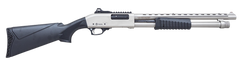 Citadel Mariner 20 Gauge 18.5" 4+1 3" Pump-Action Shotgun - Nickel / Black Synthetic