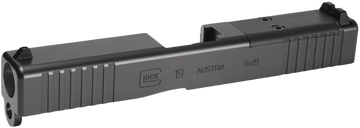 Glock G19 Gen3 MOS 9mm Optic Ready Steel Slide - Black Matte