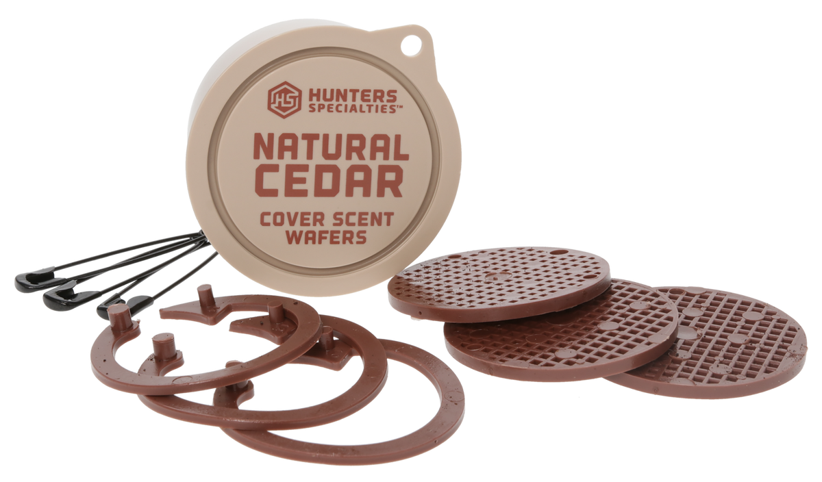 Hunters Specialties HS-01023 Natural Cedar Cover Scent Wafers - 9 Pack