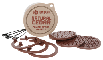 Hunters Specialties HS-01023 Natural Cedar Cover Scent Wafers - 9 Pack