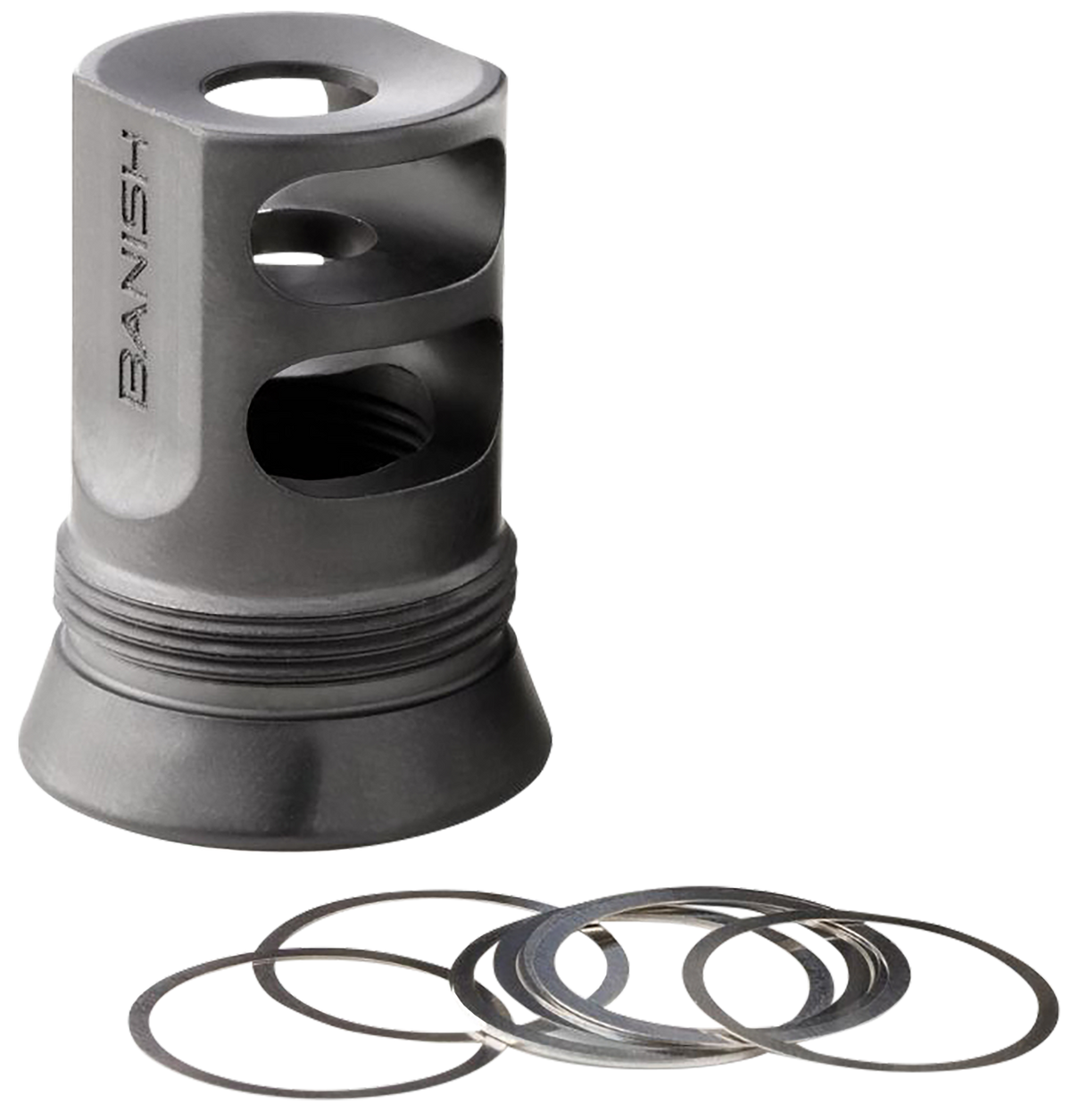 Banish 30 Gold / 46 5/8x24 Quick-Detach Muzzle Brake - Titanium