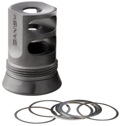 Banish 30 Gold / 46 5/8x24 Quick-Detach Muzzle Brake - Titanium