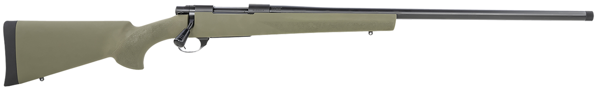 Howa M1500 Hogue 7mm PRC 24" 5+1 Bolt Action Rifle - Green Hogue OverMolded Stock