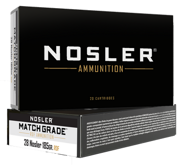 Nosler Match Grade RDF 28 Nosler 185gr HPBT - Box or Case