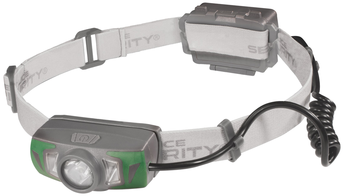 LB Marketing Twin Power Headlamp Gray 550 Lumens White LED Rechargeable