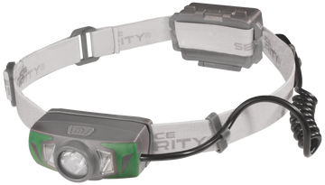 LB Marketing Twin Power Headlamp Gray 550 Lumens White LED Rechargeable