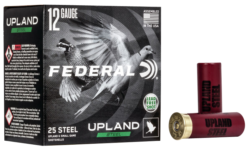 Federal Upland Field & Range 12 Gauge 2.75" 1 oz #7.5 Shot 25 Rd - Box or Case
