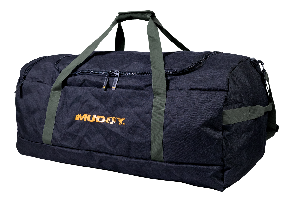 Walkers Game Ear Muddy TRX 125L Duffle Bag Black/Peat
