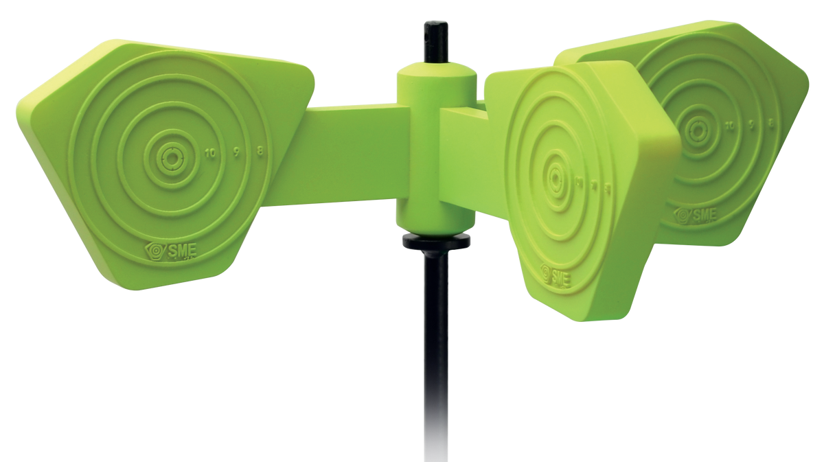 SME Self-Healing Windmill Polymer Spinner Target .22-.50 Cal