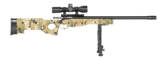 Crickett Precision Gen2 22 LR 16.125" 1-Rd Bolt Action Rifle - MultiCam Synthetic Stock