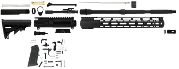 TacFire SS-RK556-LPK AR-15 Lower Parts Kit 5.56 NATO / .223 Rem 16" Barrel Black Nitride
