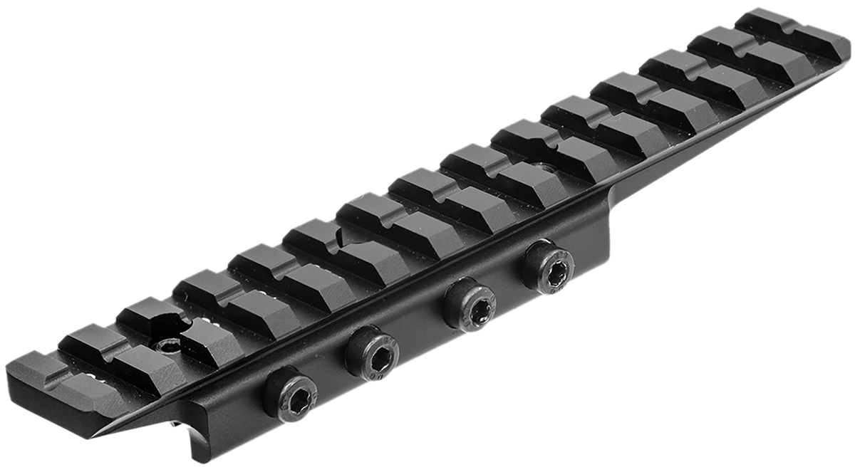 Leapers UTG MNT-DTW145 Dovetail to Picatinny/Weaver Rail Adapter Matte Black Aluminum