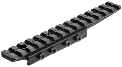 Leapers UTG MNT-DTW145 Dovetail to Picatinny/Weaver Rail Adapter Matte Black Aluminum