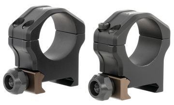 Christensen Arms Ultralight PRSR-X2 1" Medium Black Anodized Scope Rings