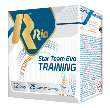Rio Ammunition Star Team Training 24 Light 12 Gauge 2.75" 7/8 oz #8 Shot - Box or Case