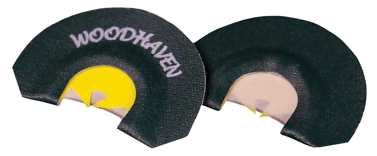 WoodHaven Custom Calls Talon 3-Reed Turkey Diaphragm Mouth Call - Black