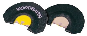 WoodHaven Custom Calls Talon 3-Reed Turkey Diaphragm Mouth Call - Black
