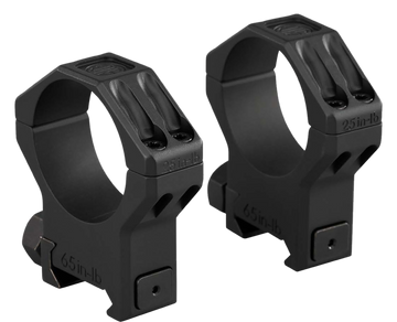 Sig Sauer Electro-Optics Alpha 6 Scope Ring Set 34mm Tube Medium - Matte Black Stainless Steel