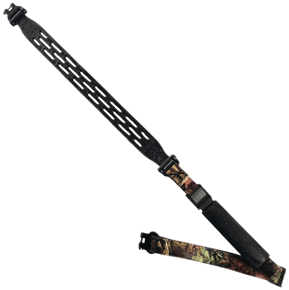 Limbsaver 12295 Kodiak-Air Rifle Sling 1" NAVCOM Black/Mossy Oak Break-Up Adjustable