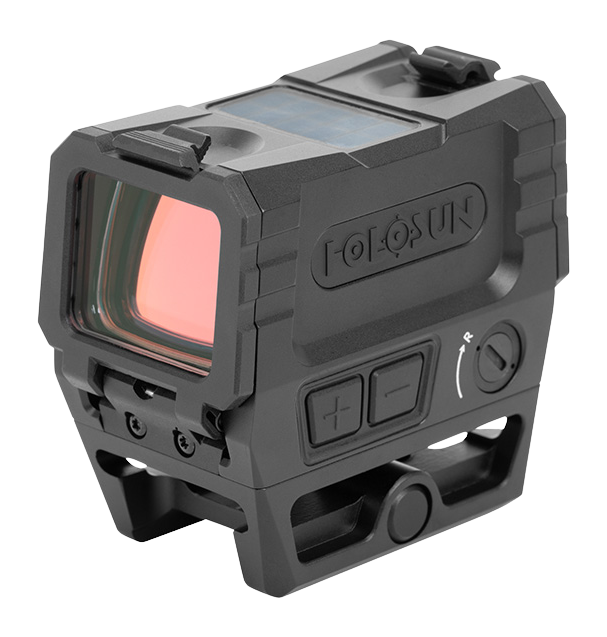 Holosun AEMS-EVO-GD 1x 2 MOA Gold Dot/65 MOA Circle Enclosed Multi-Reticle Reflex Sight