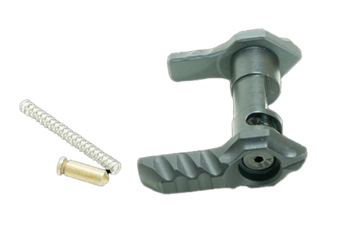 Timber Creek Outdoors Greyman Ambidextrous Safety Selector 45/90 Degree Black Aluminum - AR-15