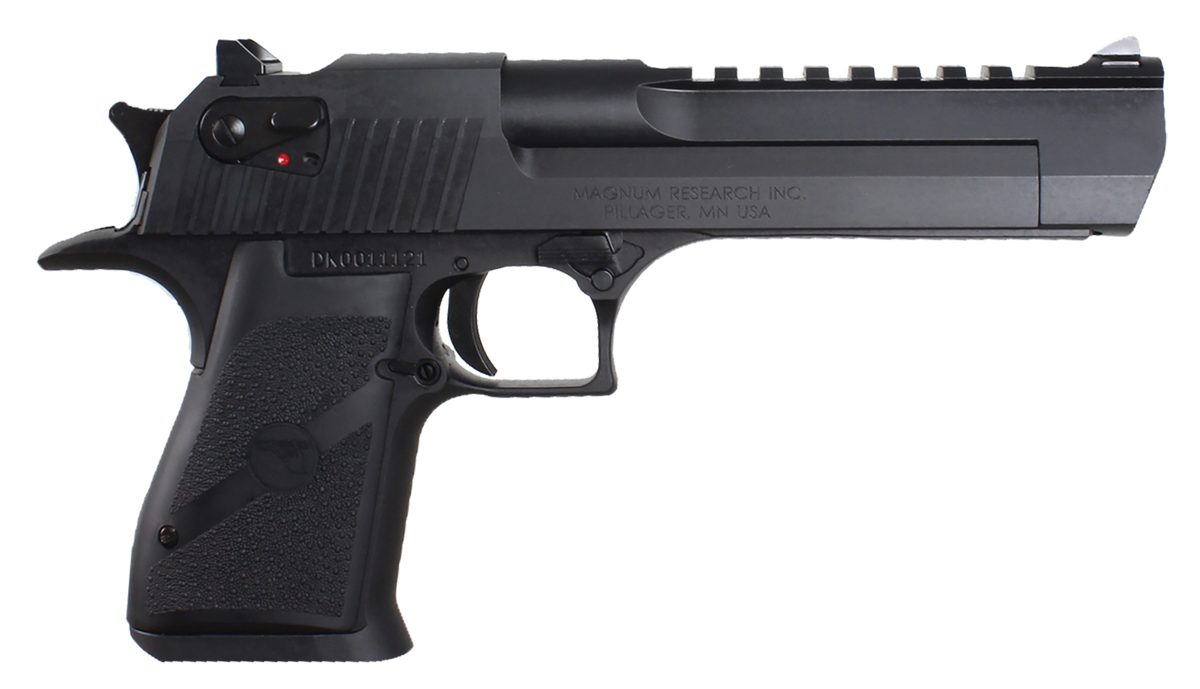 Magnum Research DE50 Desert Eagle Mark XIX 50 AE 6" 7+1 Semi-Auto Pistol - Black