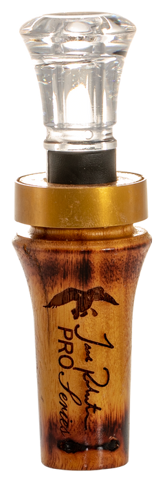 Duck Commander DCPROBH Pro Series Burnt Hedge Double Reed Mallard Hen Duck Call - Brown Wood