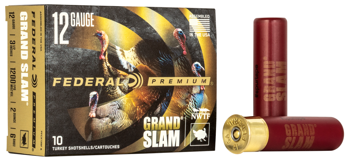 Federal Premium Grand Slam 12 Gauge 3.5" 2 oz #6 Shot 10 Rd - Box or Case