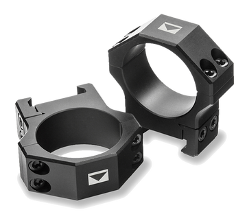 Steiner 5957 H-Series Lightweight 30mm Low 0.85" Matte Black Steel Picatinny Scope Rings