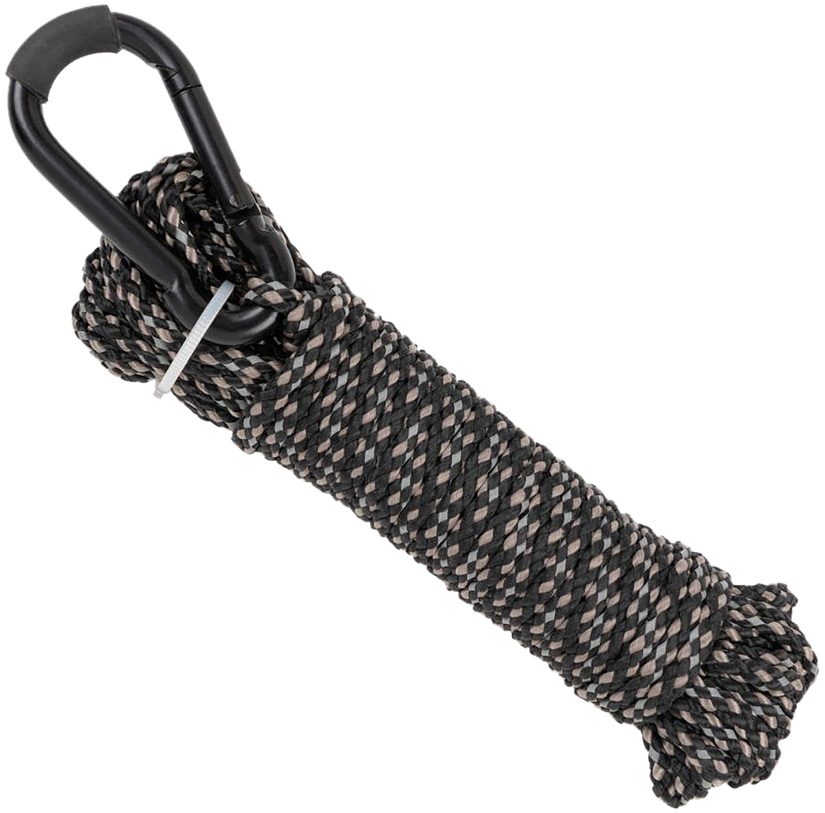 Allen 7248 Reflective Hoist Rope 25' Black