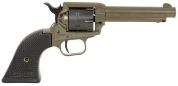 Heritage Mfg Rough Rider 22 LR 4.75" 6-Shot SAO Revolver - OD Green Cerakote