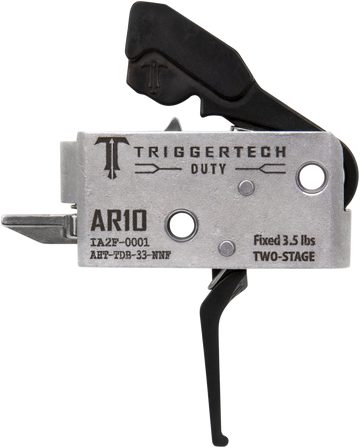 TriggerTech Duty AR-10 3.5 lb Flat Two-Stage Trigger