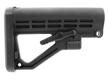 TacFire MAR082B Mil-Spec 6-Position Stock w/ Pad Black