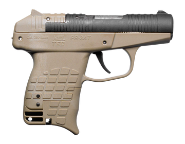 Kel-Tec PR-3AT 380 ACP 2.85" 13+1 Semi-Auto Pistol - Tan Polymer Frame, Black Slide