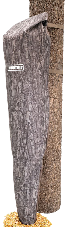 Moultrie Bag Feeder 100 lb Capacity Pine Bark Camo Gravity Feeder