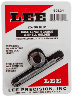 Lee 90124 Case Length Gauge 25-06 Rem with Shell Holder