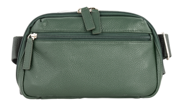 Kingport Industries GTM-117 Waistpack Crossbody CCW Bag - Forest Green Cowhide