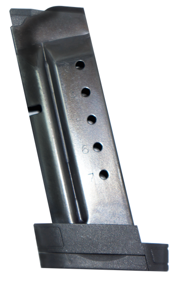 ProMag SMI30 Standard 40 S&W 7-Rd Blued Steel Magazine - Fits S&W M&P Shield