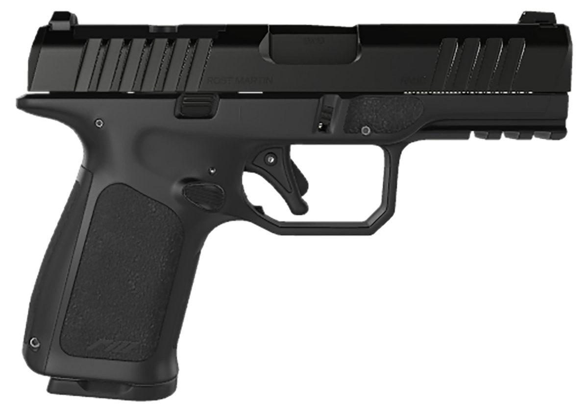 Rost Martin RM1C 9mm Luger 4" 15+1 Striker-Fired Pistol - Black